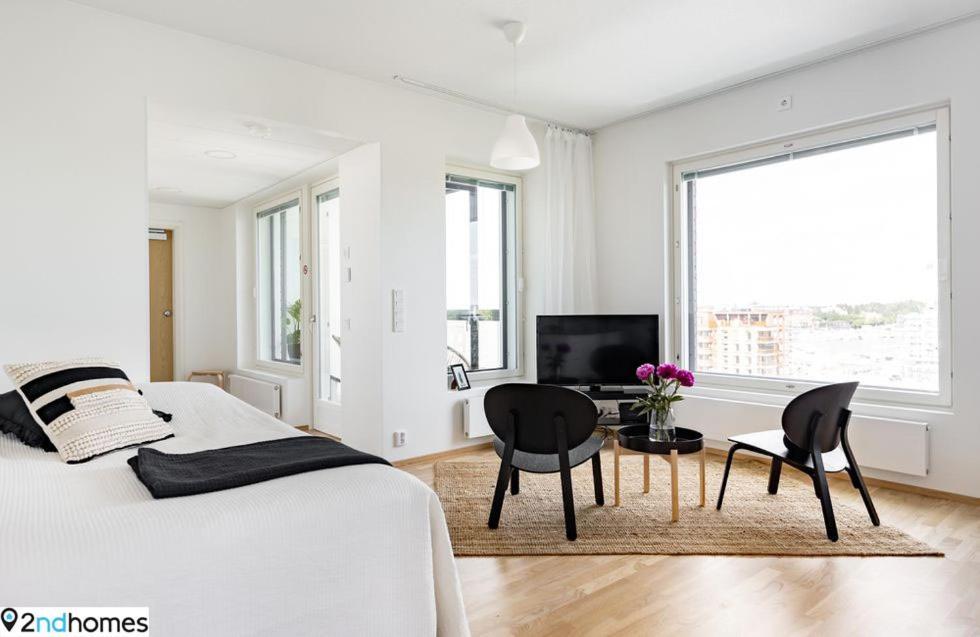 "Kanava" - New 1Br Apartment With Sauna, Balcony & Views, Hosted By 2Ndhomes Тампере Екстериор снимка